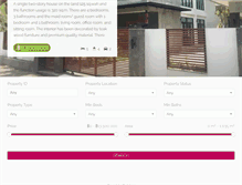 Tablet Screenshot of chiangmaiapartments.com